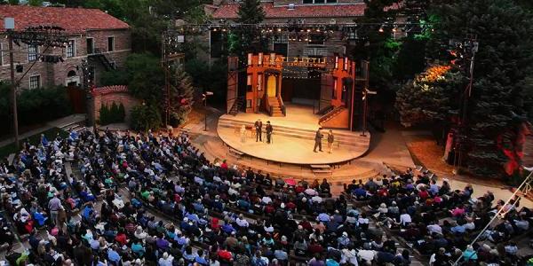 A performance at the Shakespeare Festival